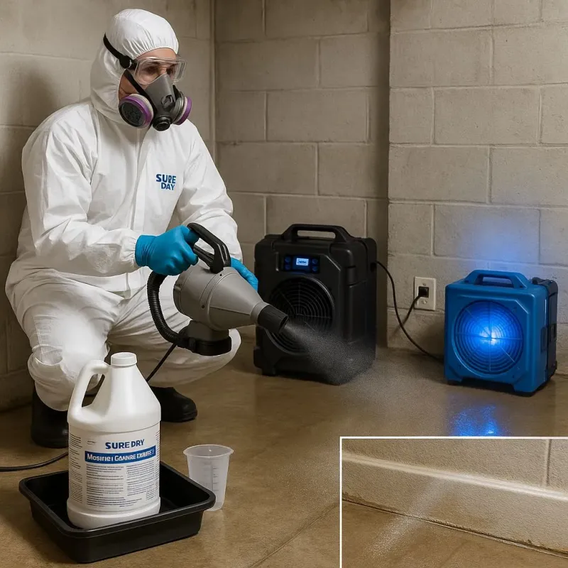 Sanitization and Odor Removal process in Hill City, KS