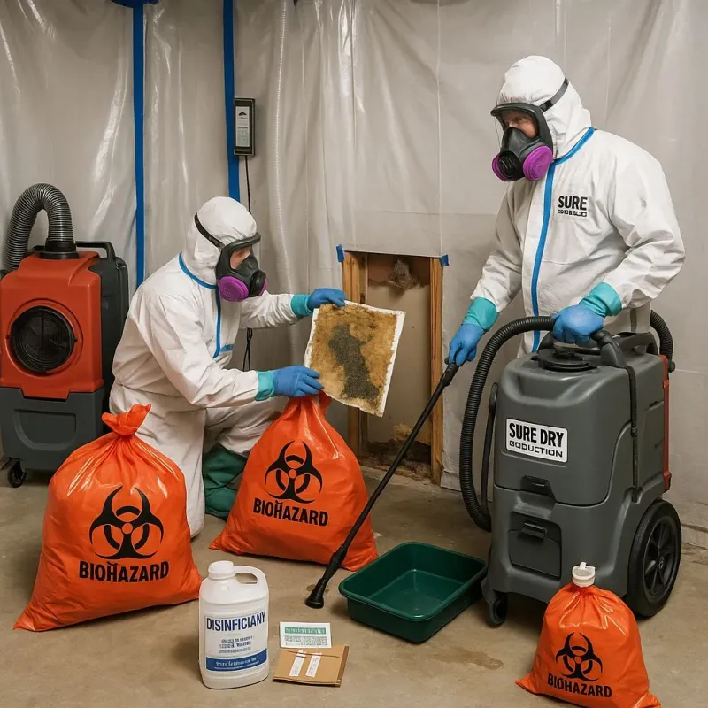 Contaminated Water Handling Protocols process in Hill City, KS